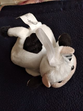 Pupazzo peluche mucca Appedino