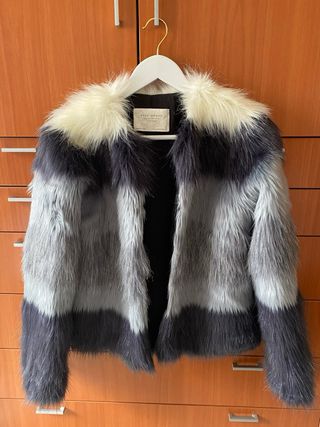 Abrigo de pelo de Zara