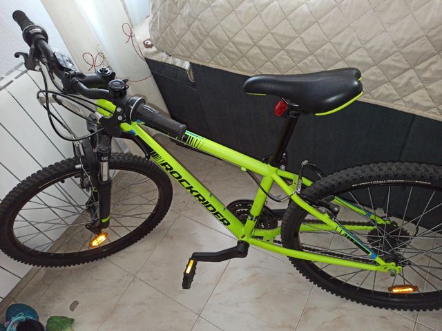 Bicicleta Rockrider 24" verde