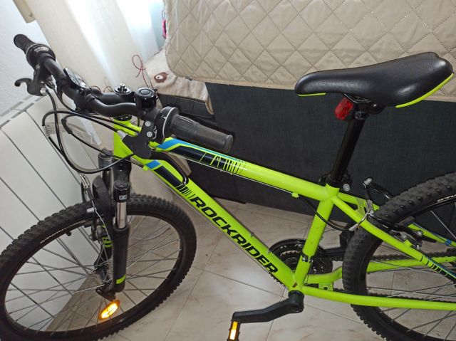 Bicicleta Rockrider 24" verde