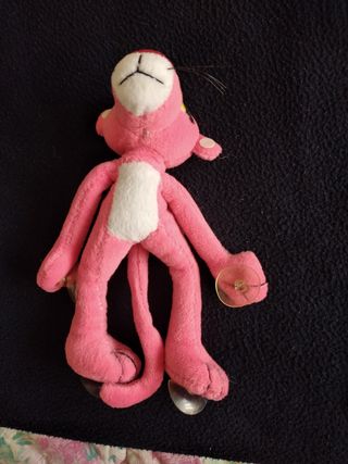 Pupazzo peluche panterarosa da attaccar