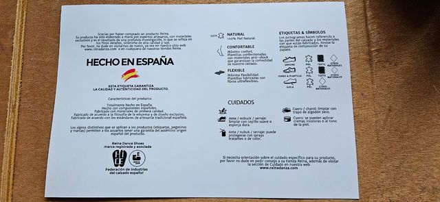 Zapatos de baile Manuel Reina talla 45