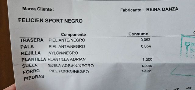 Zapatos de baile Manuel Reina talla 45