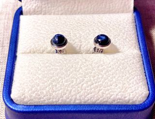 Pendientes de Pietersita y Plata