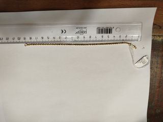 Pulsera oro cordón 18k
