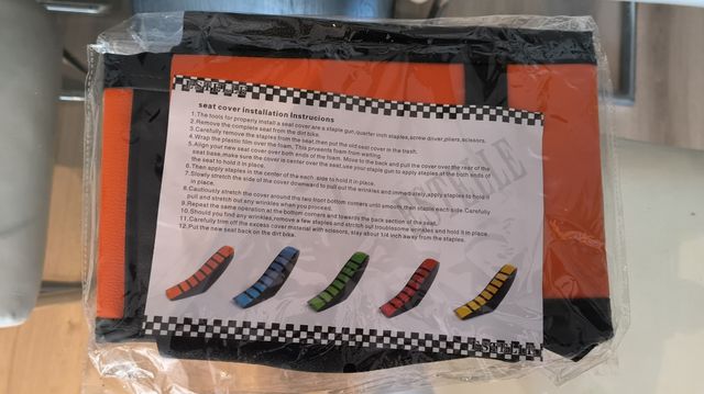 Funda asiento moto Cross Enduro