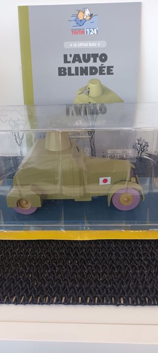 Coche Tintín 1:24 escala