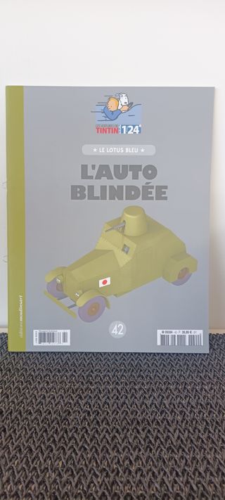 Coche Tintín 1:24 escala