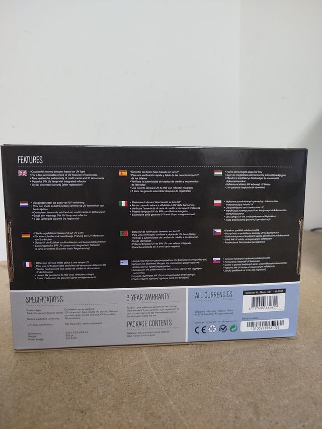 Detector de billetes