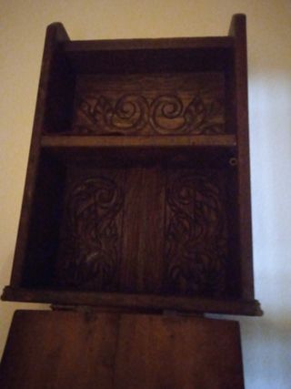 Caja superantigua entrada casa