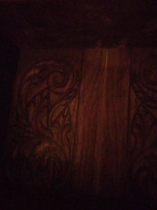 Caja superantigua entrada casa