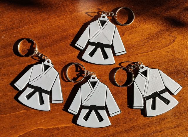 Karategi portachiave