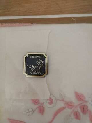 Lenzuola in puro cotone ricamate