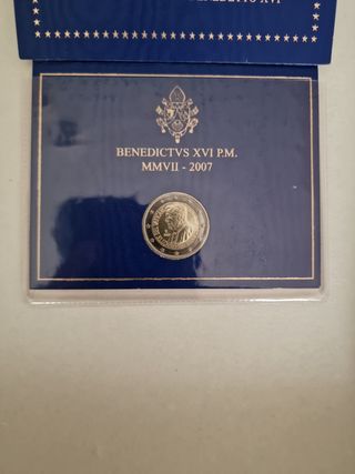Moneta commemorativa 2€ 2007 VATICANO