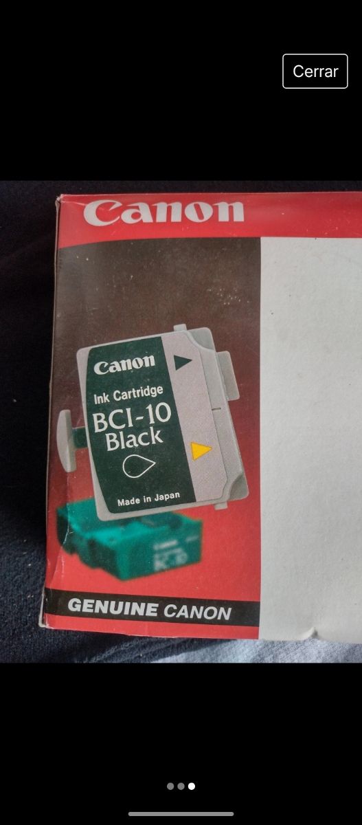 Tinta para impresora Canon