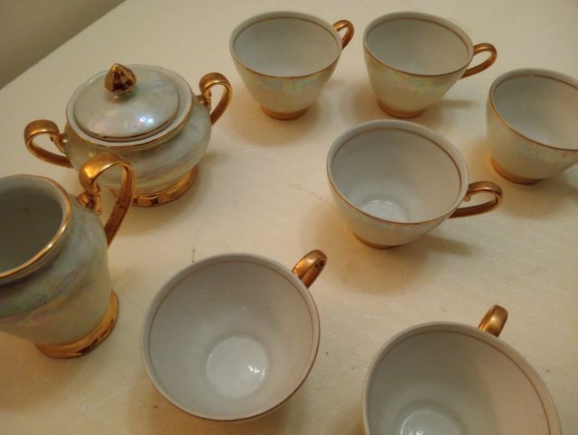 Juego café/ té made in Checoslovaquia