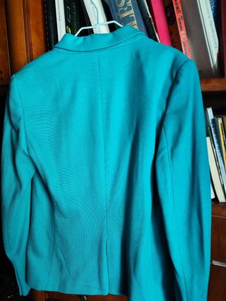 Blazer verde agua Massimo Dutti