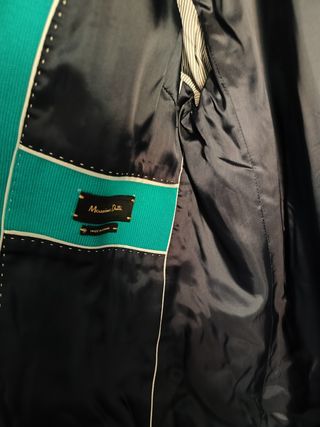 Blazer verde agua Massimo Dutti