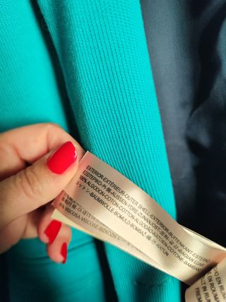 Blazer verde agua Massimo Dutti