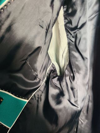 Blazer verde agua Massimo Dutti