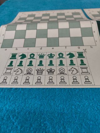 Recortables de Ajedrez para niños