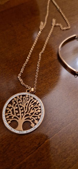 Completo bracciale e collana linea Alber