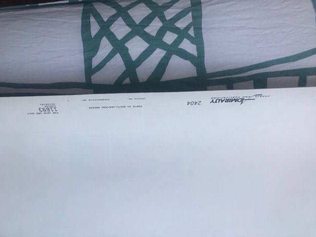 Carta nautica de Grecia