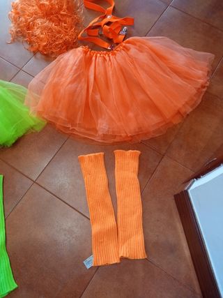 Lote disfraces fluor