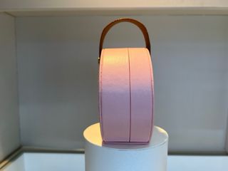 Joyero rosa de viaje