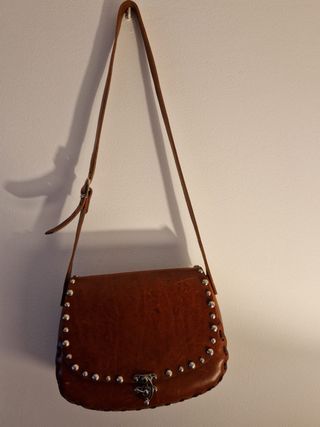 Precioso bolso hombro/bandolera en cuero autentico