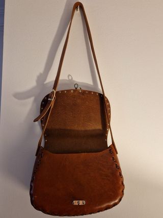 Precioso bolso hombro/bandolera en cuero autentico