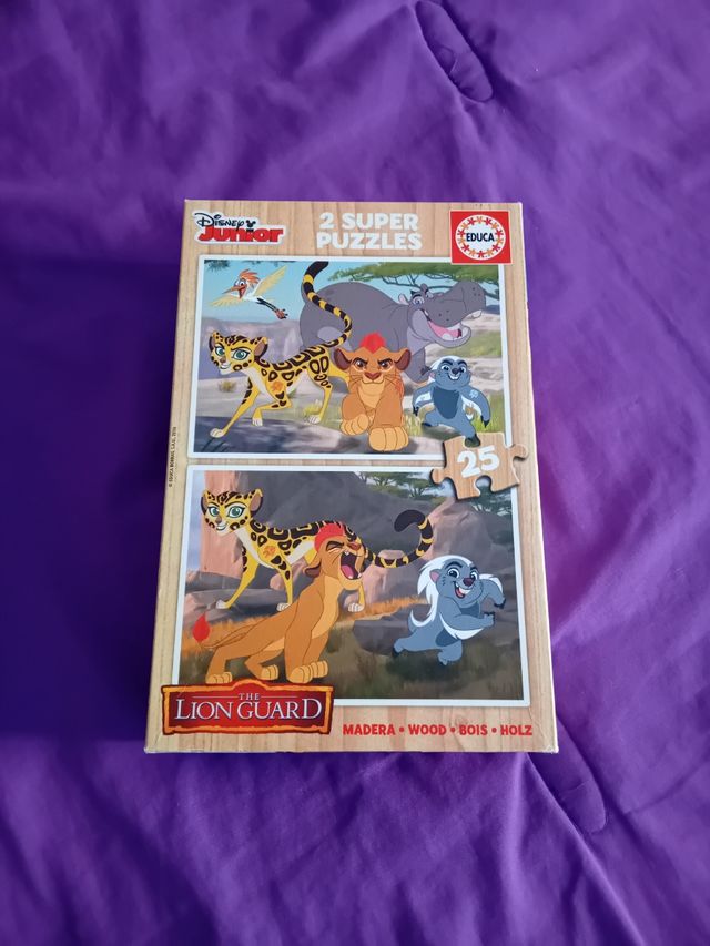 2 puzzles de 25 piezas