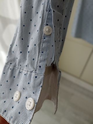 Chaleco Zara  + camisa HM