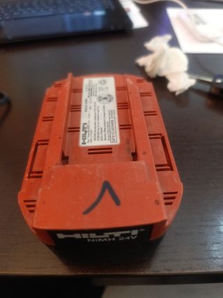 Hilti batteria b24 non funzionante