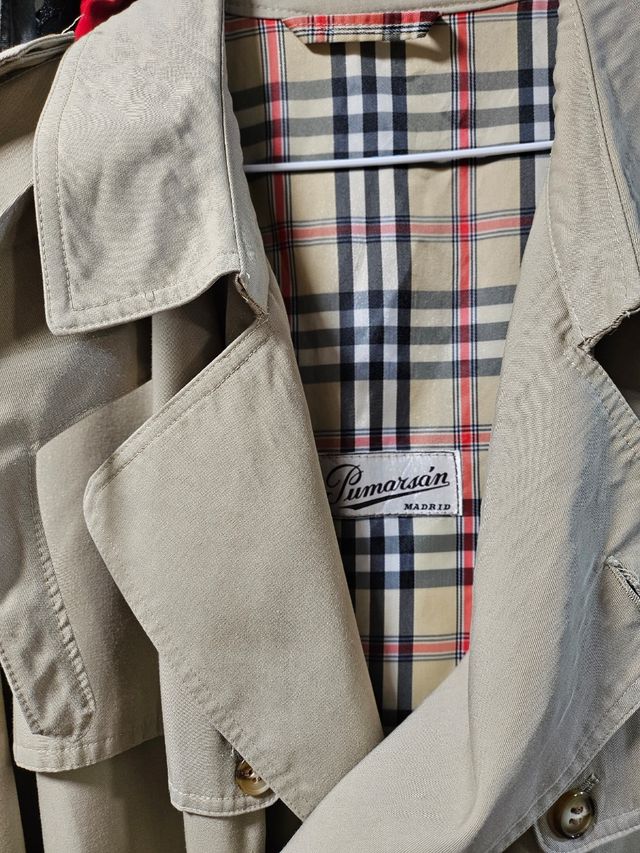 Trench da uomo vintage