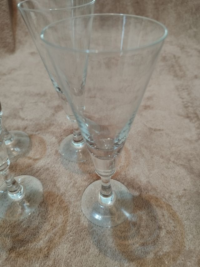 2 Elegantes copas de cava COMO NUEVAS!!!