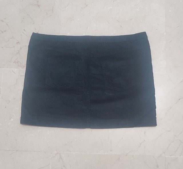 Minissaia microfleece para mulher