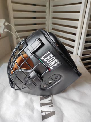 CASCO BOXEO CON REJILLAS.