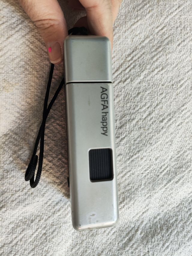 Cámara fotos Agfa Happy antigua