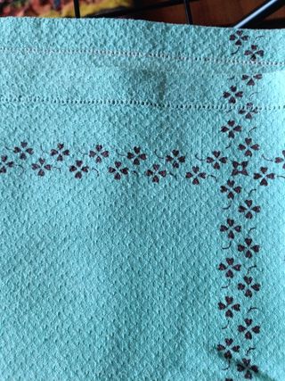 Tovaglia floreale con 10 tovaglioli