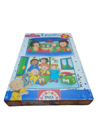 Caillou 2 Puzzles 2X48 Piezas Juego de mesa