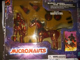 micronauts palisades baron karza and andromeda "re