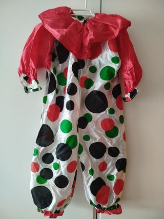 Disfraz de payaso.