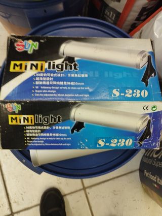 Lampada per acquario