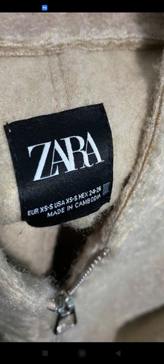 Chaqueta tipo bomber Zara 