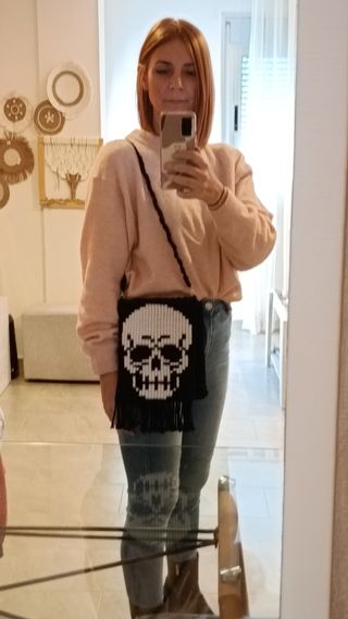 Bolso de macramé 
