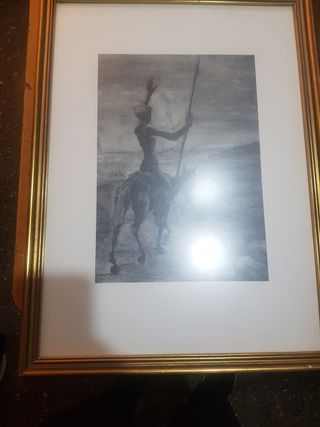 ☆Cuadros Antiguos Don Quijote☆
