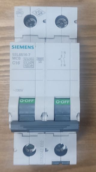 Interruptor Siemens 16A