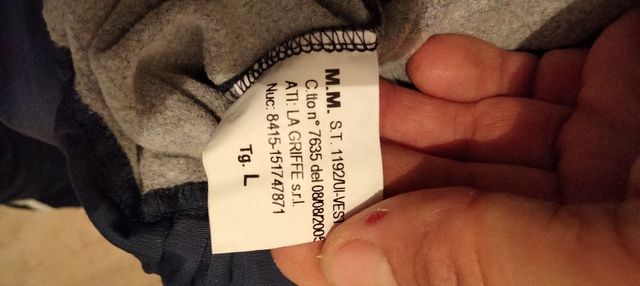 Tuta ginnica Marina Militare