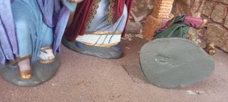 Reyes Magos, adorando